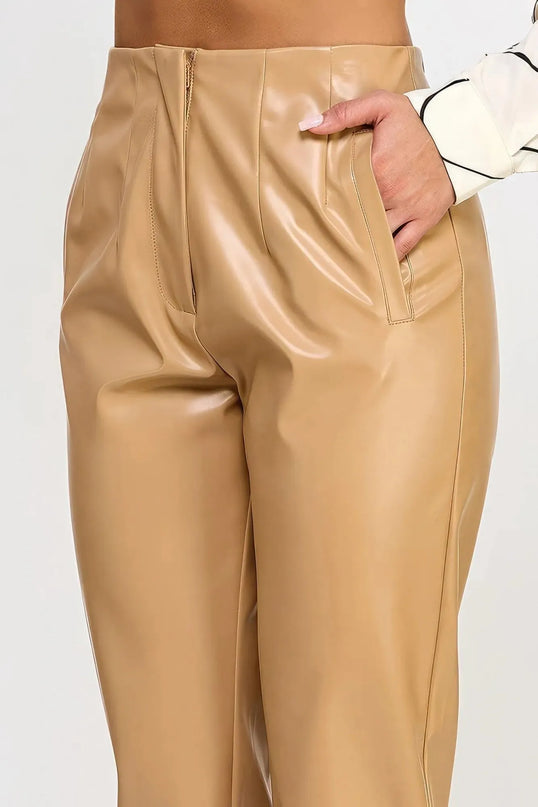 Faux Leather Pants - ShopEasier