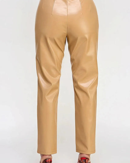 Faux Leather Pants - ShopEasier