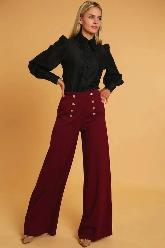 High Waisted Dressy Pants - ShopEasier