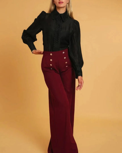 High Waisted Dressy Pants - ShopEasier