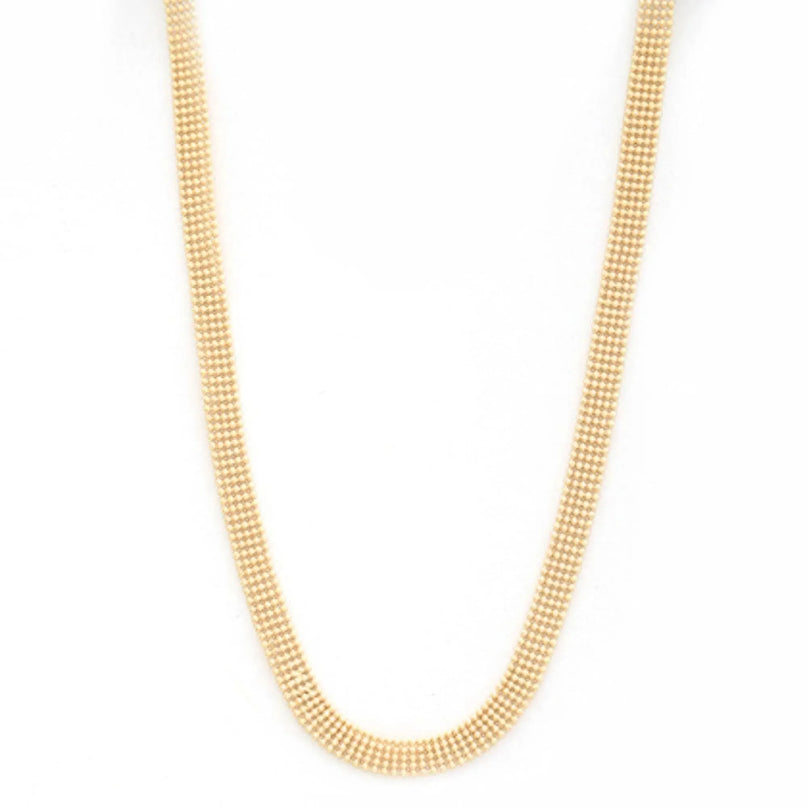 Sodajo Gold Dipped Brass Chain Necklace - ShopEasier