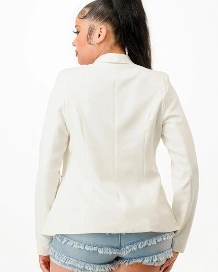 Double Breasted Blazer Jacket - ShopEasier