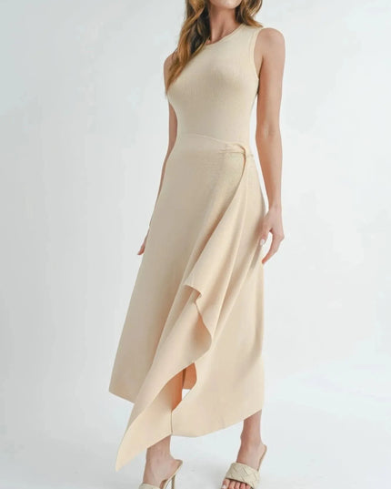 Maxi Dress With Slit - ShopEasier