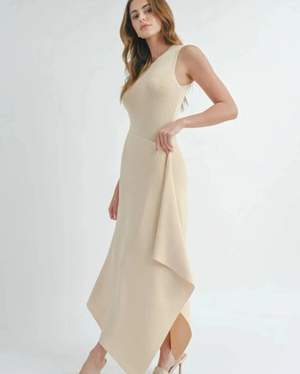 Maxi Dress With Slit - ShopEasier