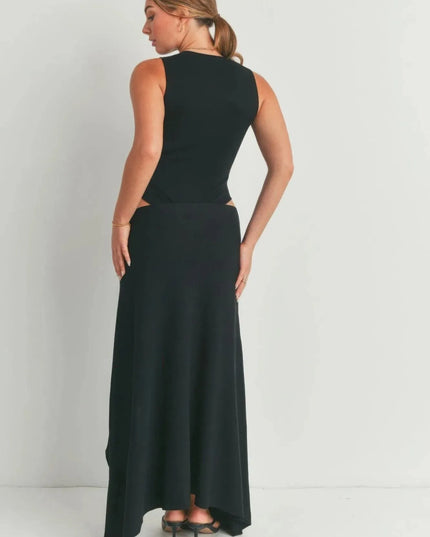 Maxi Dress With Slit - ShopEasier