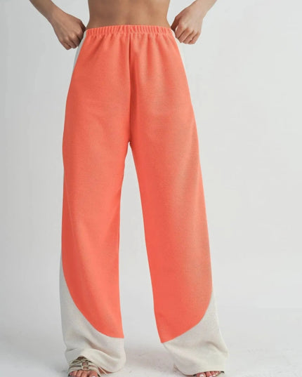 Two Toned Wide Leg Pants - ShopEasier