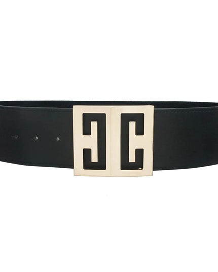 Mirror Cut Out Square Buckle Belt - ShopEasier