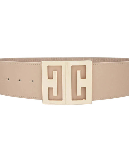 Mirror Cut Out Square Buckle Belt - ShopEasier