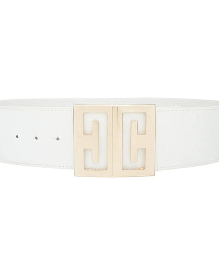 Mirror Cut Out Square Buckle Belt - ShopEasier