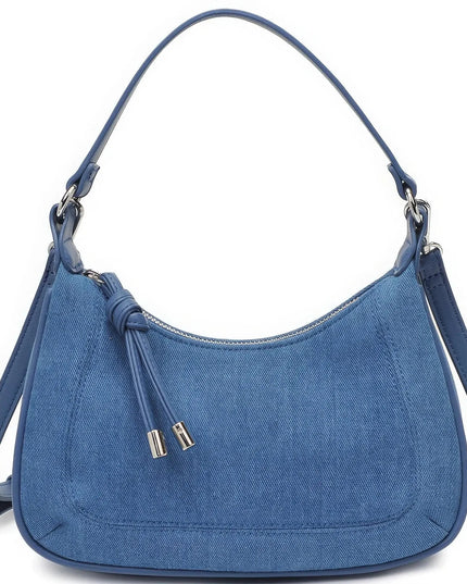 Fashion Denim Texture Shoulder Crossbody Bag - ShopEasier