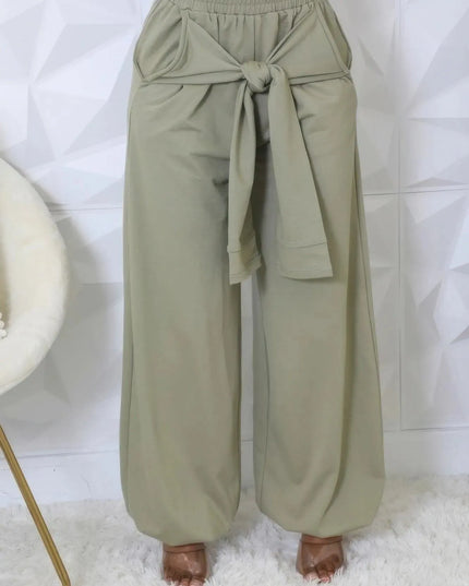 High-waisted Stretch Pants - ShopEasier