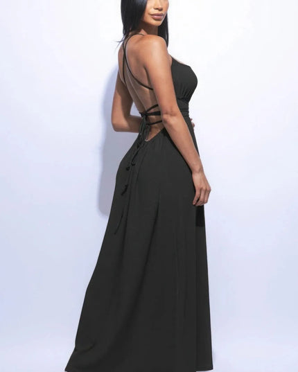 Side Slit Maxi Dress - ShopEasier