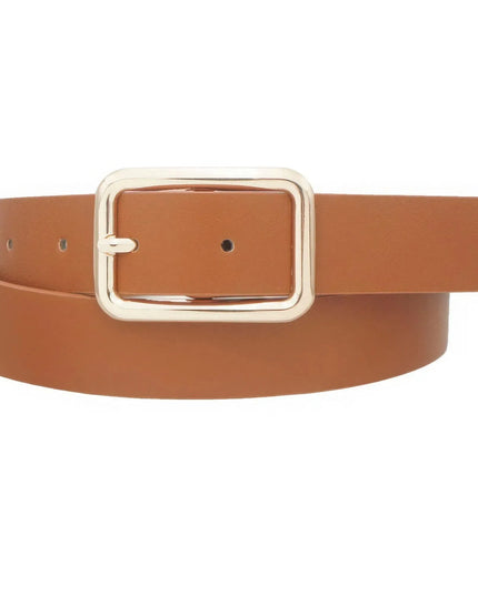 Modern Rectangle Buckle Belt - ShopEasier