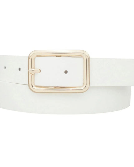 Modern Rectangle Buckle Belt - ShopEasier