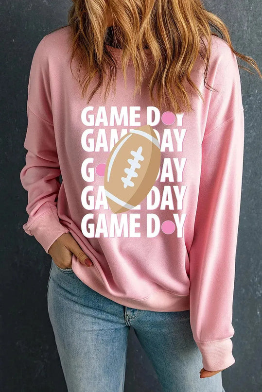 Sudadera de manga larga y cuello redondo GAME DAY