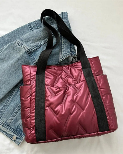 Polyester Tote Bag with Zipper