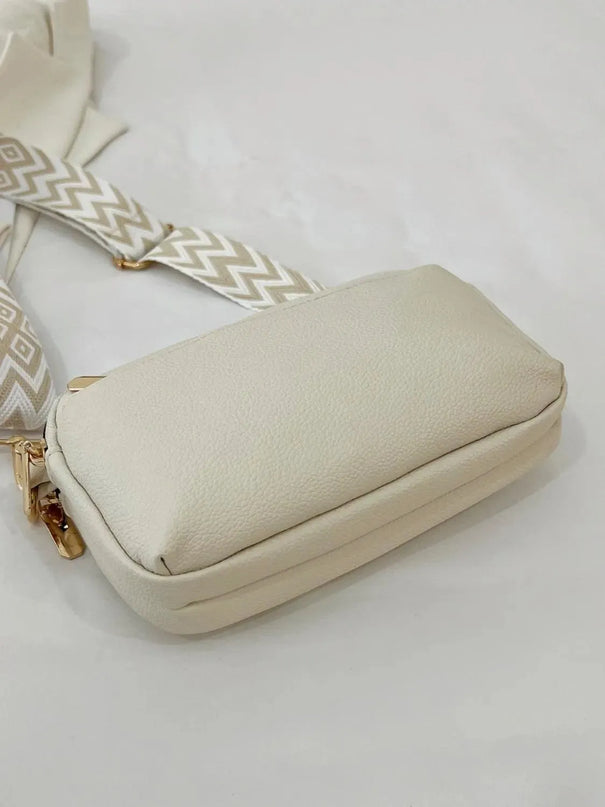 Small PU Leather Crossbody Bag with Single Strap