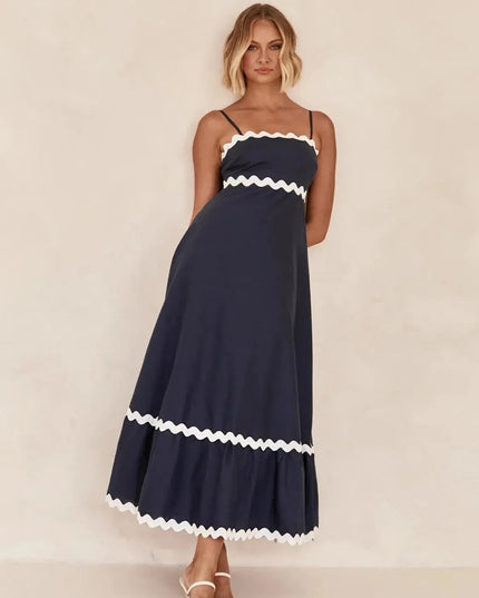 Spaghetti Strap Maxi Dress - ShopEasier