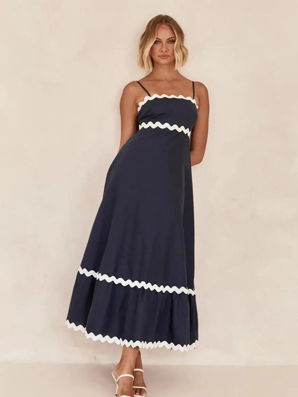 Spaghetti Strap Maxi Dress - ShopEasier