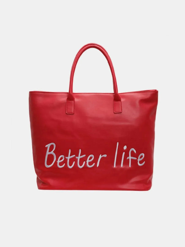 Bolso de mano de piel sintética BETTER LIFE