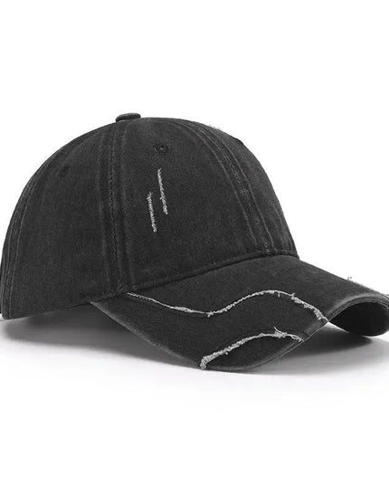 Raw Hem Adjustable Cap - ShopEasier