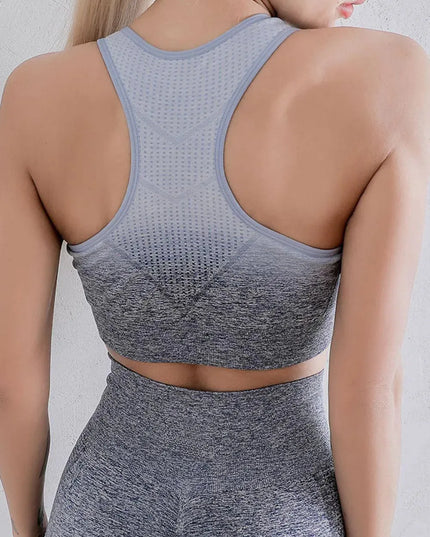 Gradient Sports Bra and Leggings Set - ShopEasier