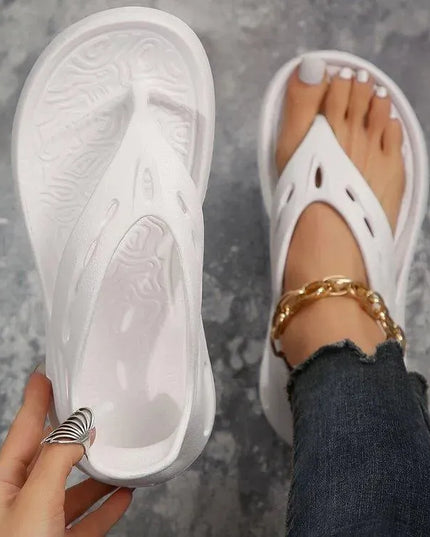 Sandalias cómodas de EVA con tacón medio