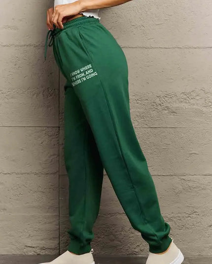 Be Your Own Sun Graphic Sweatpants in Full Size