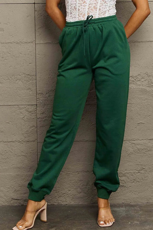 Cozy Comfort Full Length Drawstring Sweatpants