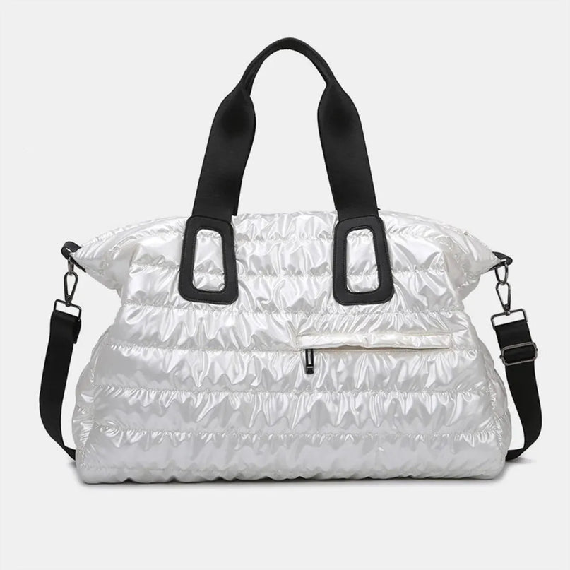 Bolso de viaje extragrande de nailon acolchado