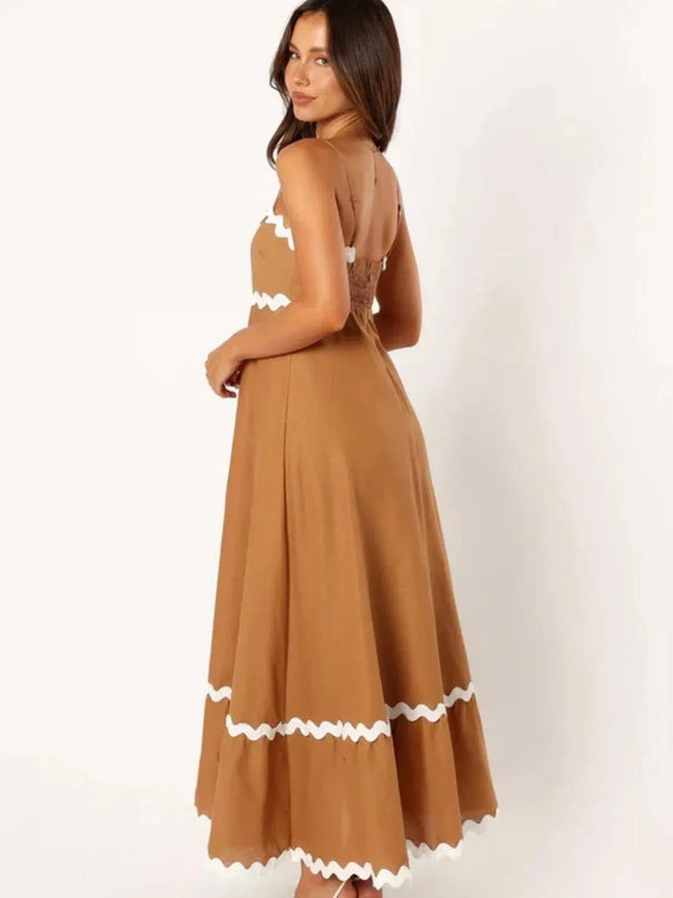 Spaghetti Strap Maxi Dress - ShopEasier