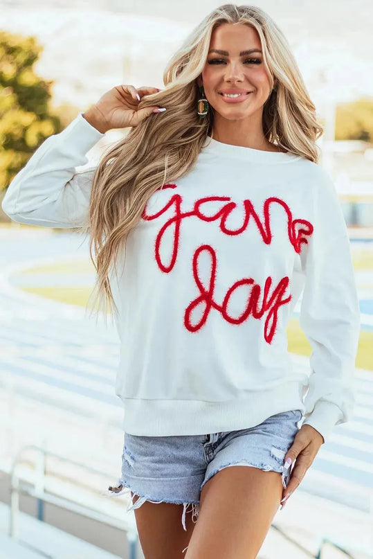 Classic Opaque Long Sleeve Crewneck Sweatshirt