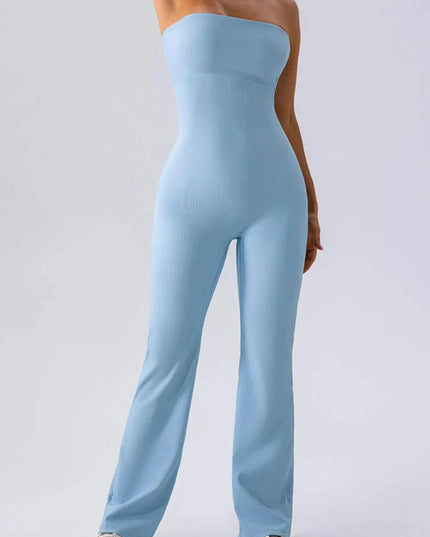 Sleeveless Straight Active Jumpsuit - ShopEasier