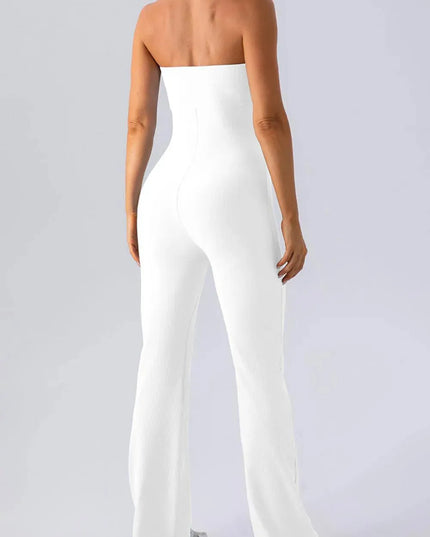 Sleeveless Straight Active Jumpsuit - ShopEasier