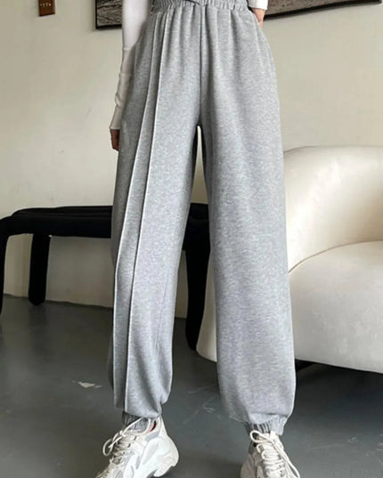 Crisscross Casual Long Pants