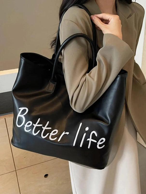 Bolso de mano de piel sintética BETTER LIFE