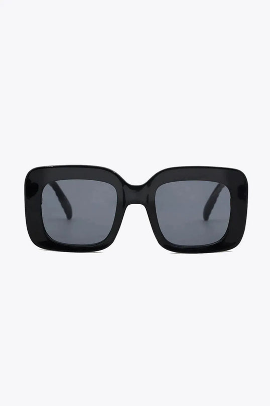 Stylish Square UV400 Polycarbonate Sunglasses with Case