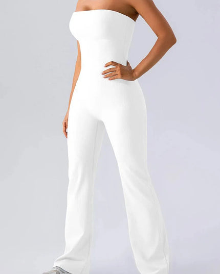 Sleeveless Straight Active Jumpsuit - ShopEasier