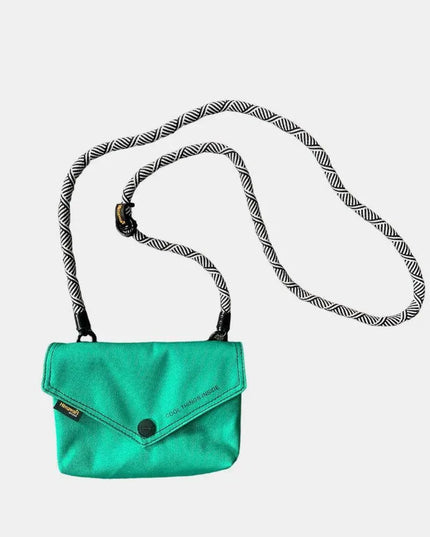 Himawari Solid Color Envelope Shape Crossbody Bag with Removable Strap - ShopEasier