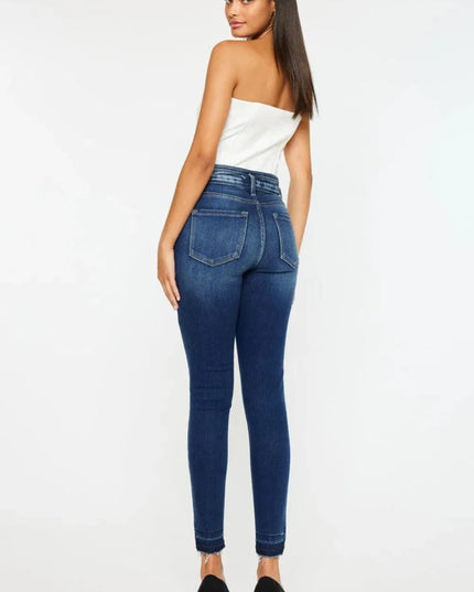 Kancan Full Size High Rise Ankle Skinny Jeans - ShopEasier