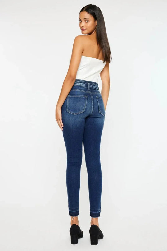 Kancan Full Size High Rise Ankle Skinny Jeans - ShopEasier