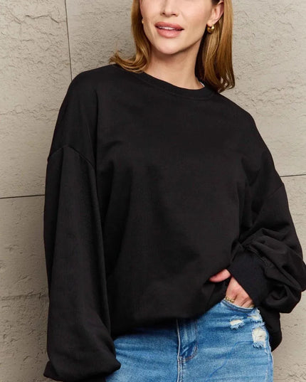 Cozy Essentials Full Sleeve Round Neck Sweatshirt