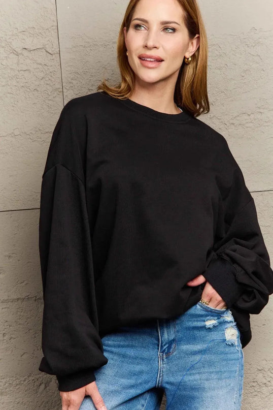 Cozy Essentials Full Sleeve Round Neck Sweatshirt