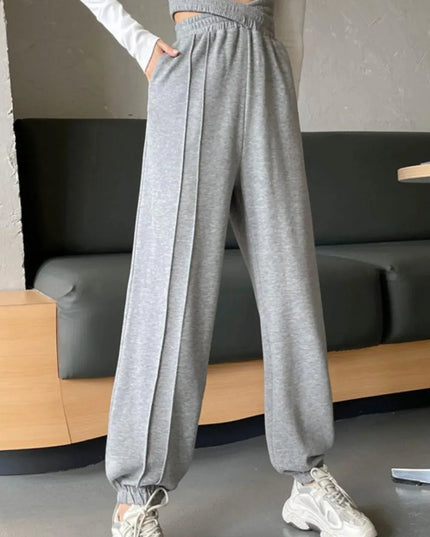 Crisscross Casual Long Pants