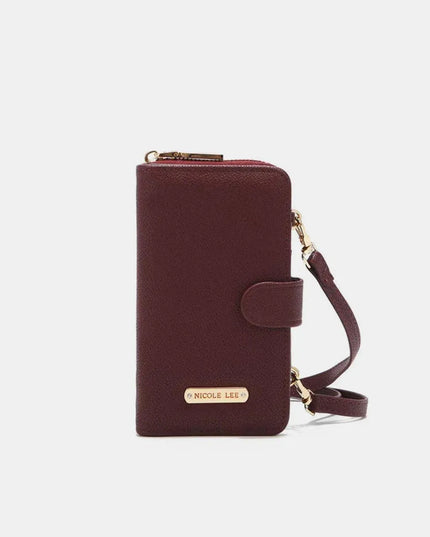 Cartera cruzada con funda para teléfono de dos piezas de Nicole Lee USA