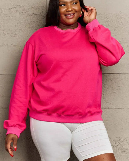 Cozy Essentials Full Sleeve Round Neck Sweatshirt