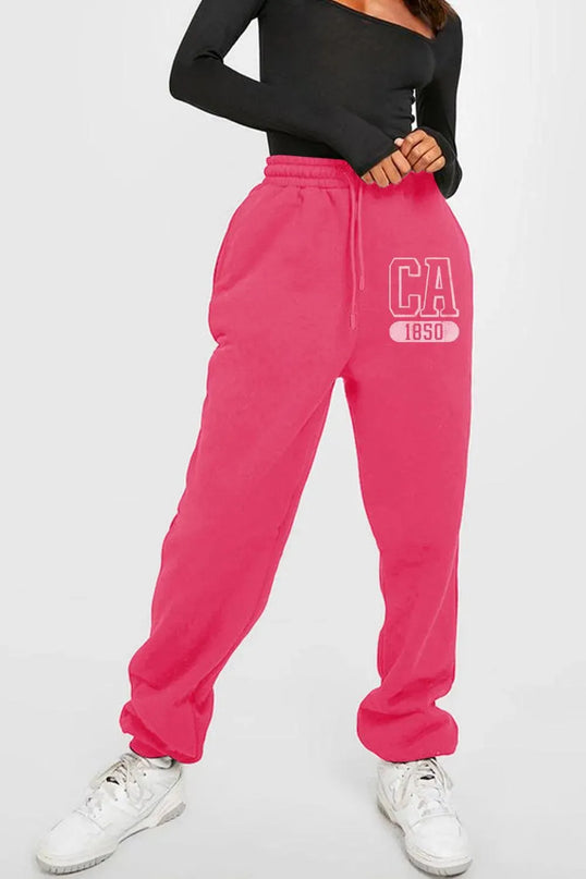 Simply Love Casual Graphic Joggers for Ultimate Comfort