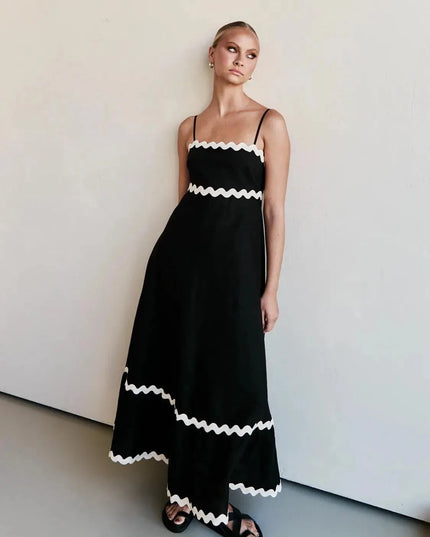 Spaghetti Strap Maxi Dress - ShopEasier