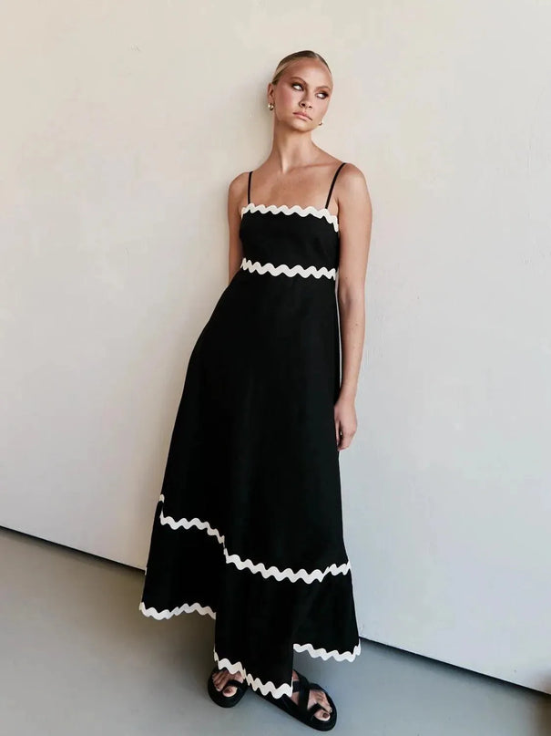 Spaghetti Strap Maxi Dress - ShopEasier