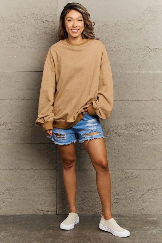 Cozy Essentials Full Sleeve Round Neck Sweatshirt